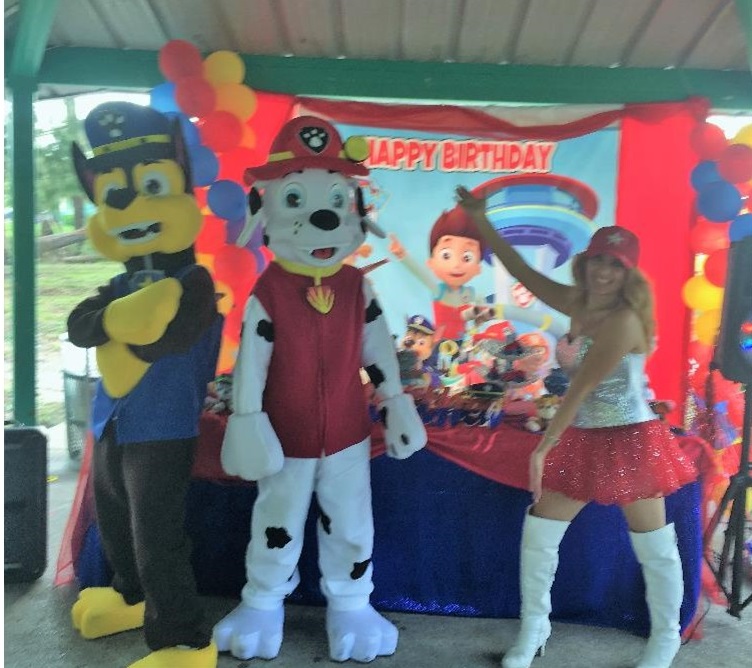 Paw Patrol character party